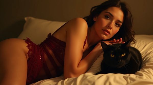 Renouvelez votre nuit avec la lingerie le chat